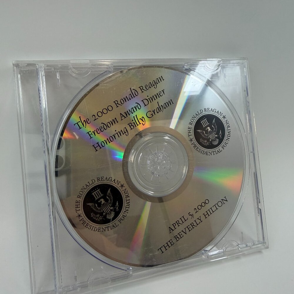 The 2000 Ronald Reagan Freedom Award Dinner Honoring Billy Graham DVD - LIKE NEW